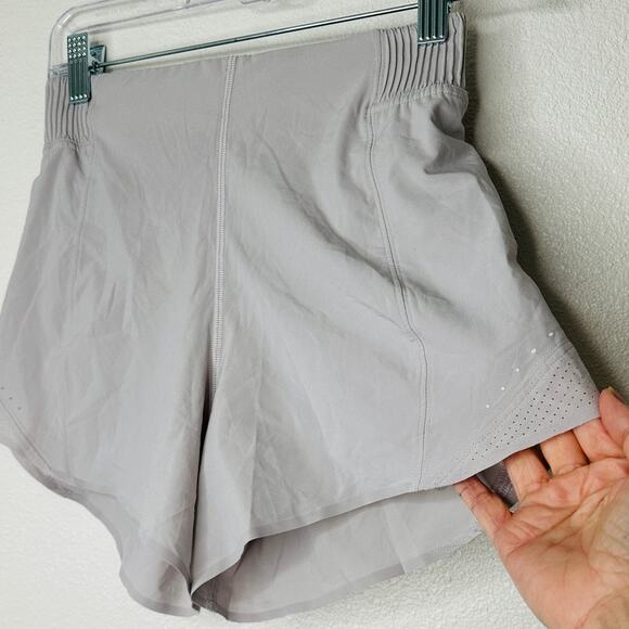 Lululemon Gray Hotty Hot High Rise Lined Shorts Special Edition 2 - Picture 7 of 14